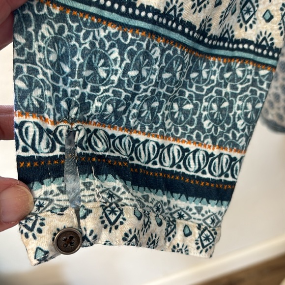 Orvis Knit Boho Print Shirt - Picture 7 of 10